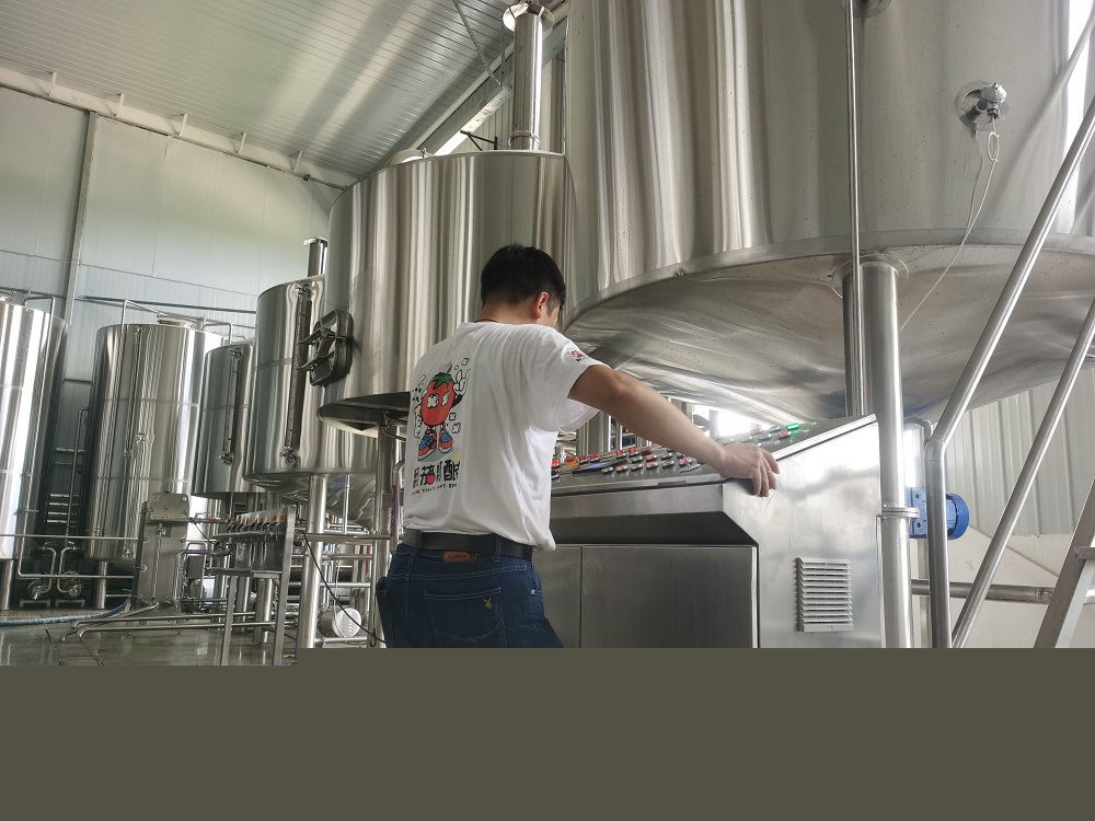 5000L糖化系統 四器糖化 1000L發酵罐