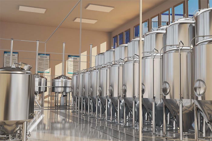 山東天泰啤酒設(shè)備-5000L五器釀造設(shè)備